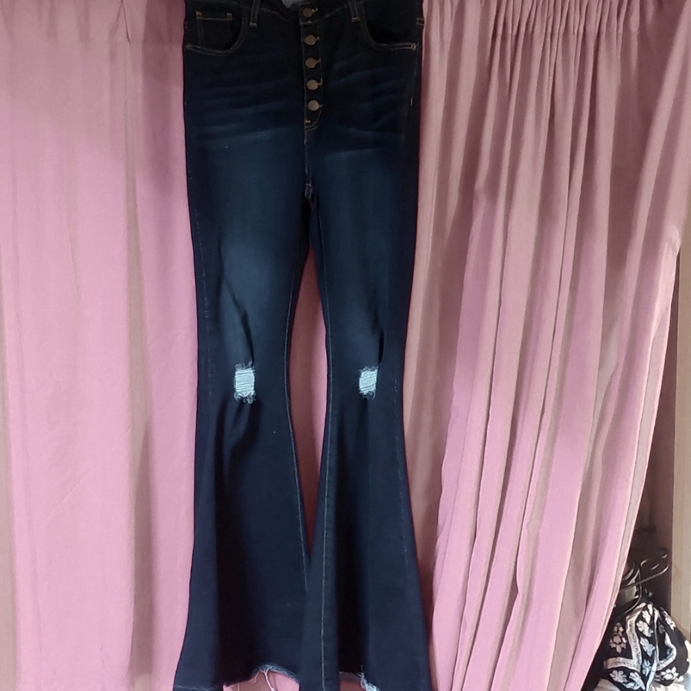 Big bell bottom jeans